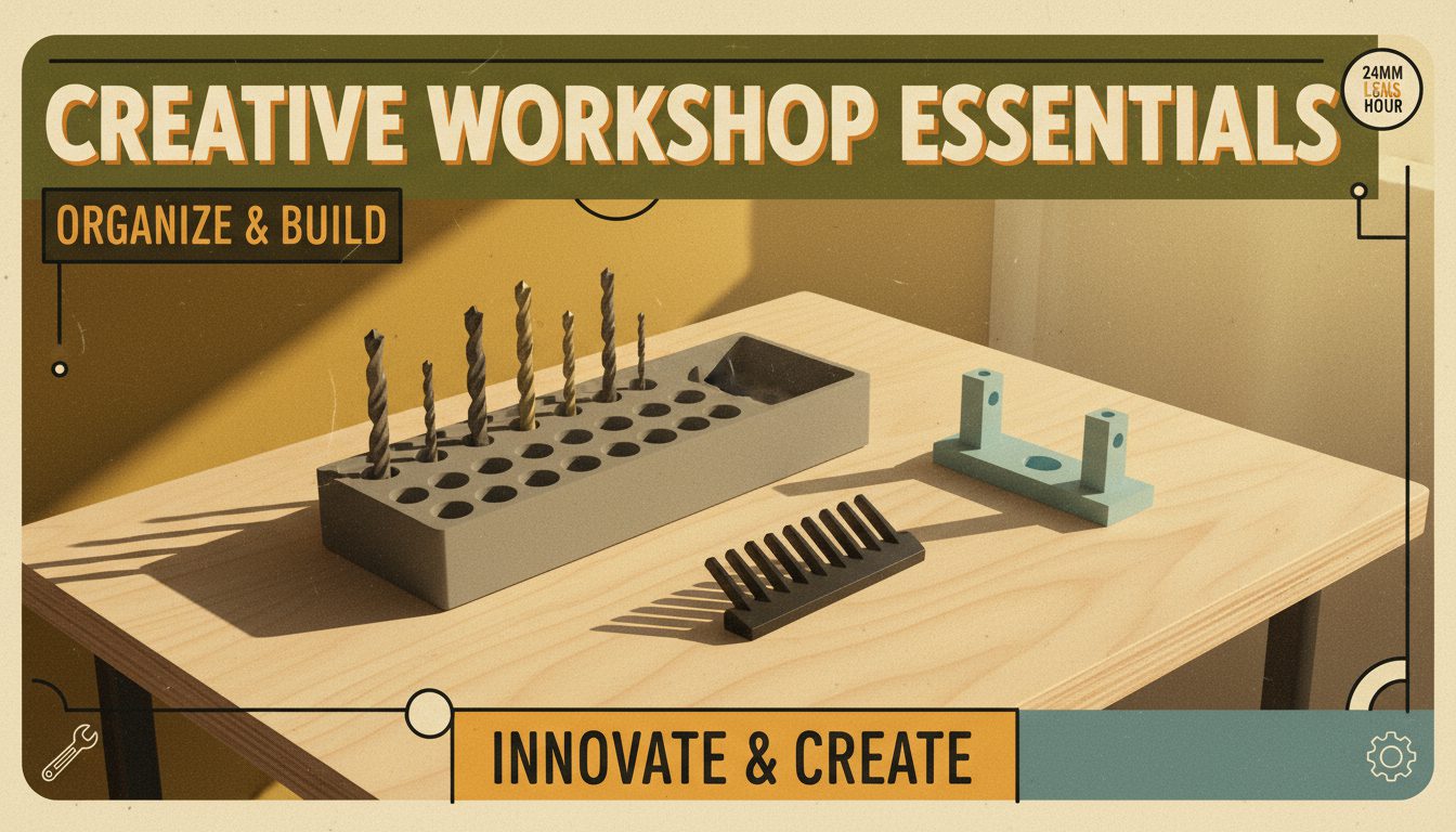 Tool organizers and small jigs
