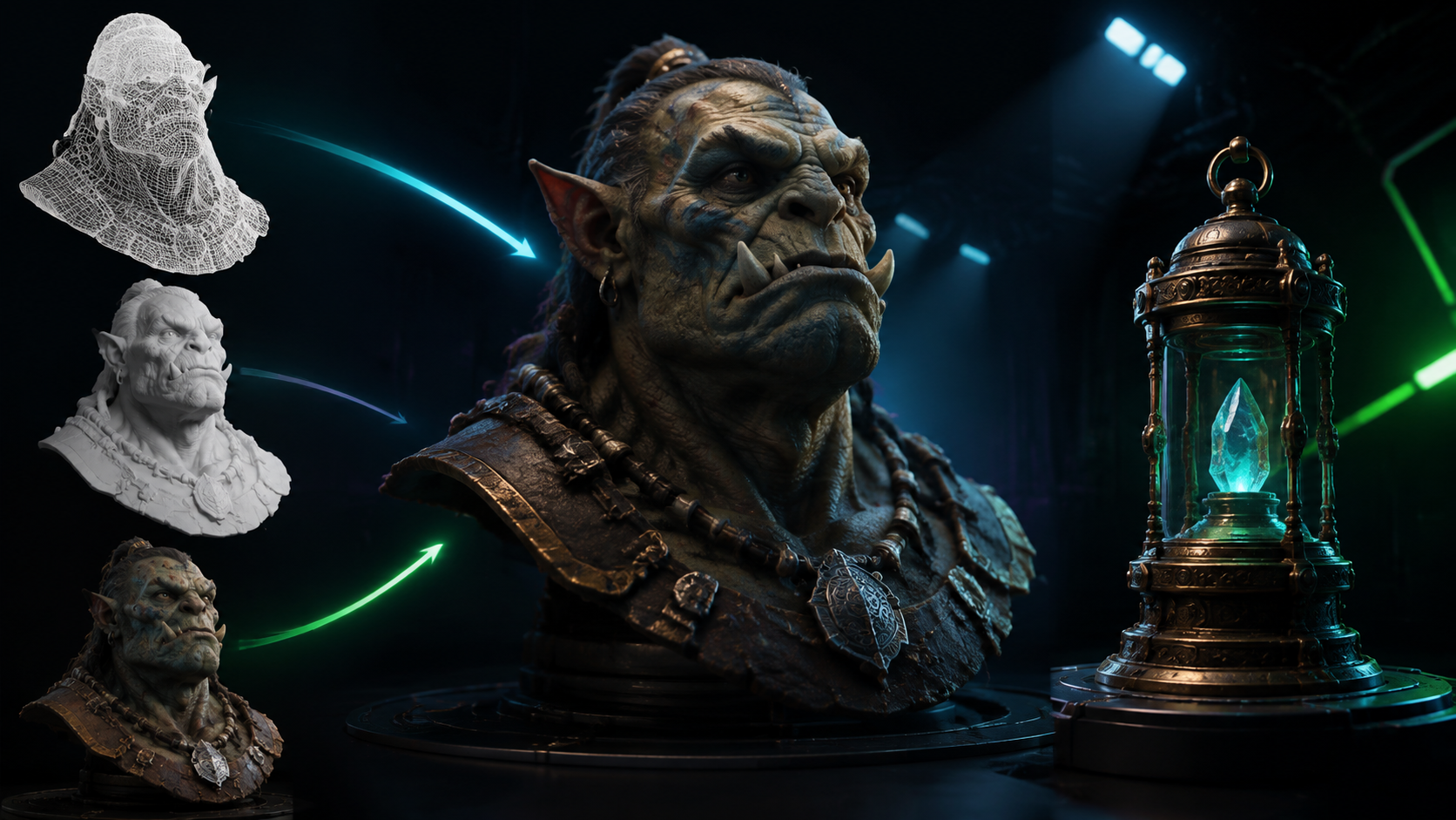 Arnold look development and viewport rendering editorial visualization